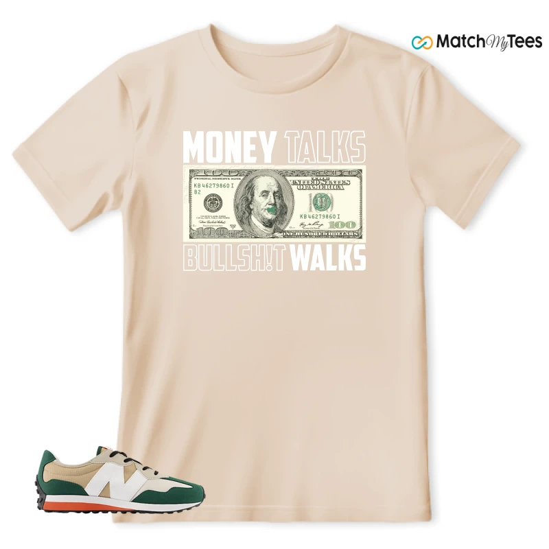 NEW BALANCE 327 INCENSE NIGHTWATCH GREEN SNEAKER Matching Tees t-shirt