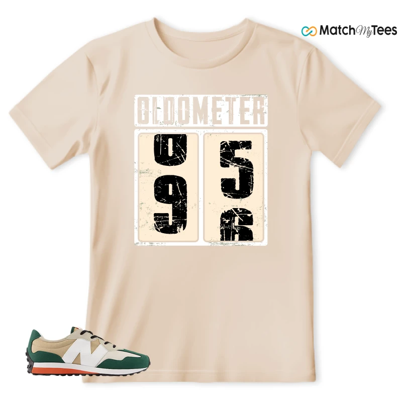 NEW BALANCE 327 INCENSE NIGHTWATCH GREEN SNEAKER Matching Tees t-shirt