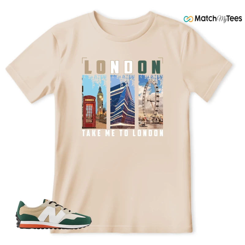 NEW BALANCE 327 INCENSE NIGHTWATCH GREEN SNEAKER Matching Tees t-shirt