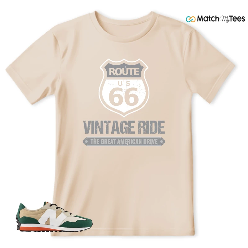 NEW BALANCE 327 INCENSE NIGHTWATCH GREEN SNEAKER Matching Tees t-shirt