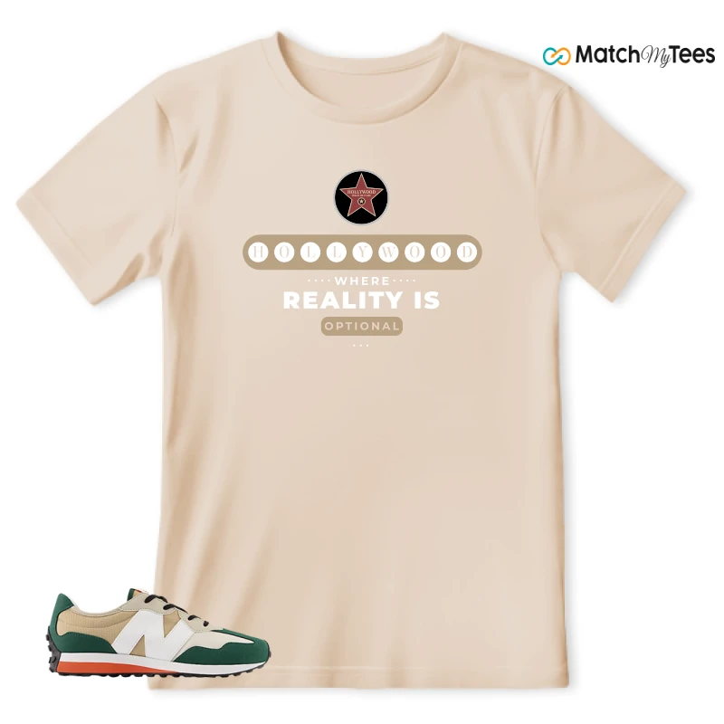 NEW BALANCE 327 INCENSE NIGHTWATCH GREEN SNEAKER Matching Tees t-shirt