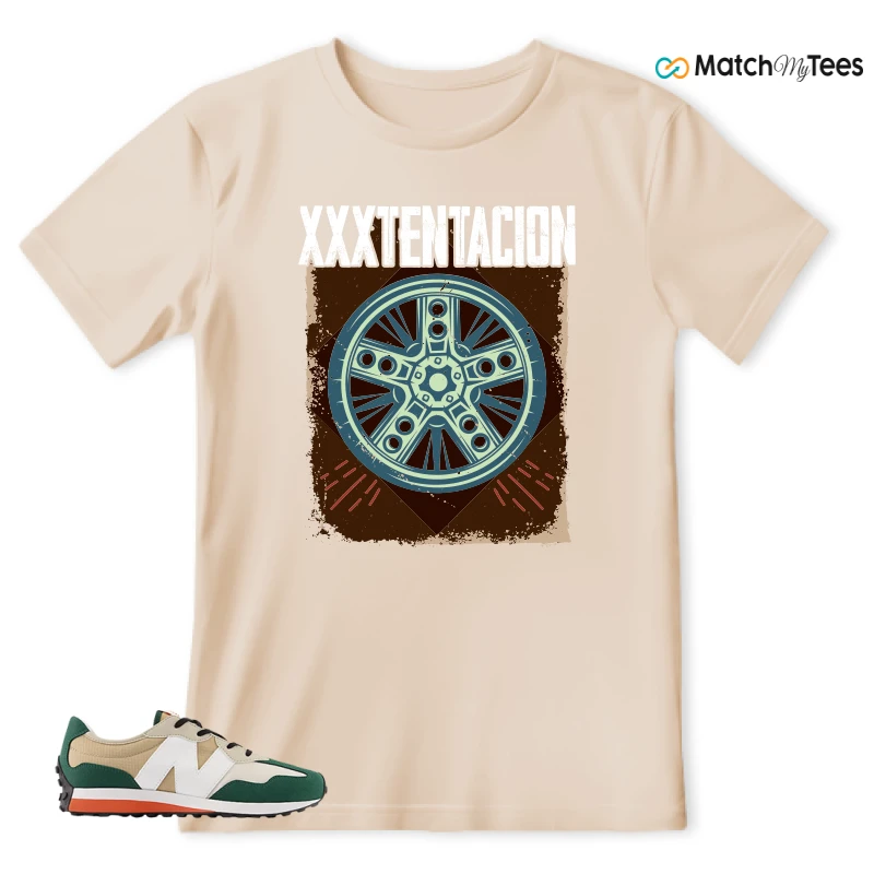 NEW BALANCE 327 INCENSE NIGHTWATCH GREEN SNEAKER Matching Tees t-shirt