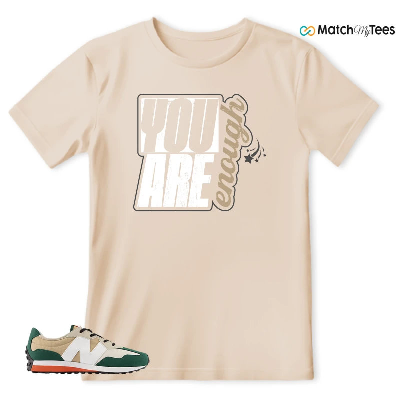 NEW BALANCE 327 INCENSE NIGHTWATCH GREEN SNEAKER Matching Tees t-shirt