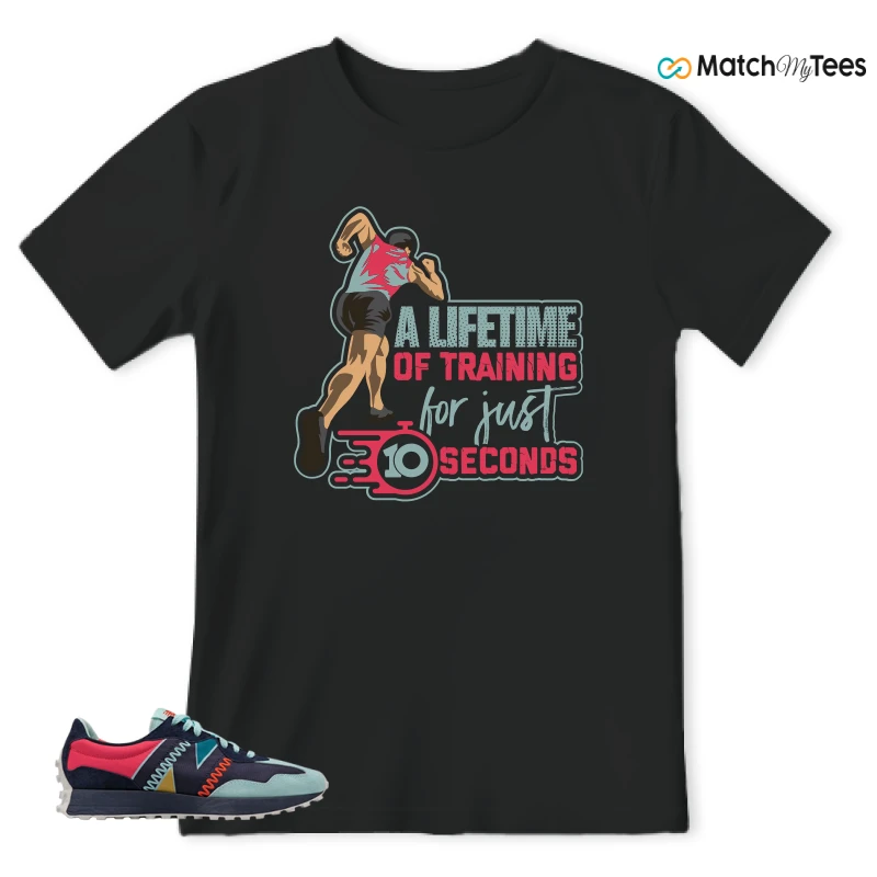 NEW BALANCE 327 PENSOLE SNEAKER Matching Tees t-shirt
