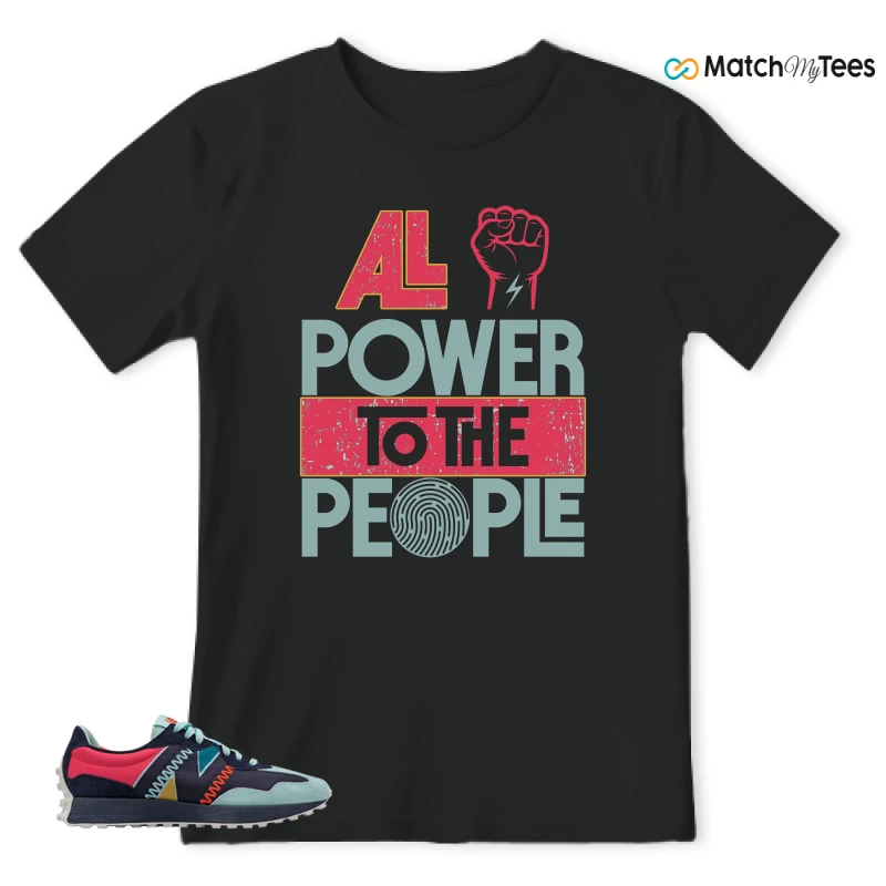 NEW BALANCE 327 PENSOLE SNEAKER Matching Tees t-shirt