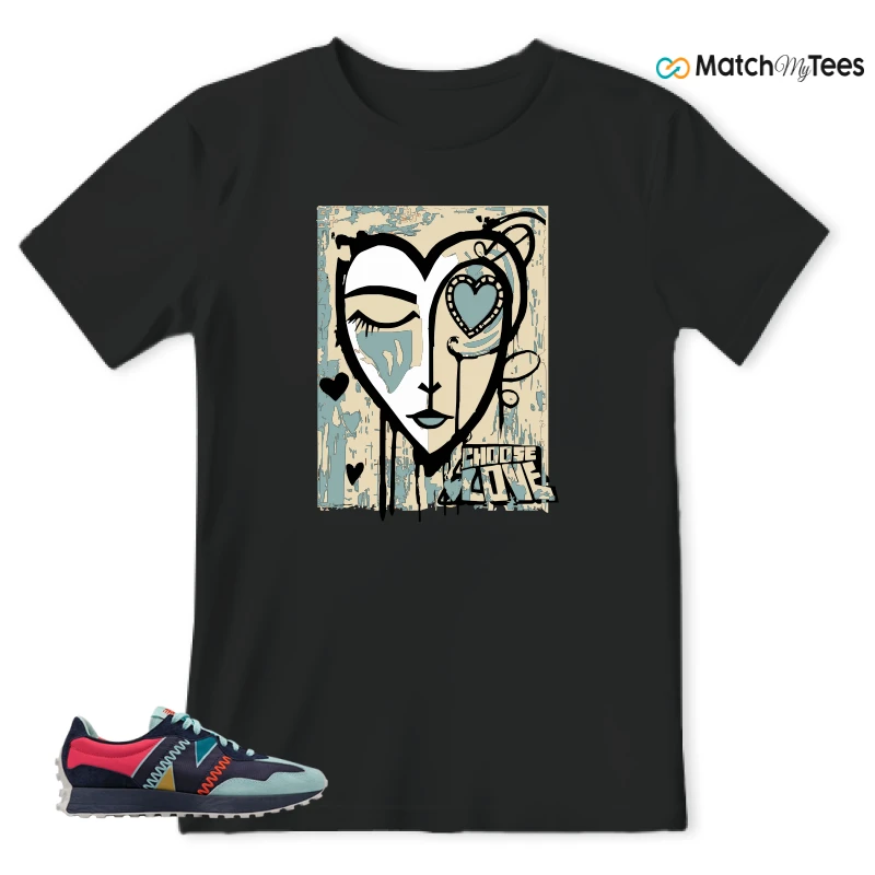NEW BALANCE 327 PENSOLE SNEAKER Matching Tees t-shirt