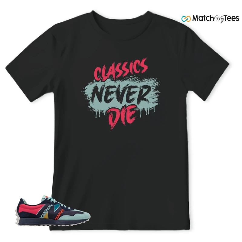 NEW BALANCE 327 PENSOLE SNEAKER Matching Tees t-shirt