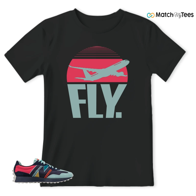 NEW BALANCE 327 PENSOLE SNEAKER Matching Tees t-shirt