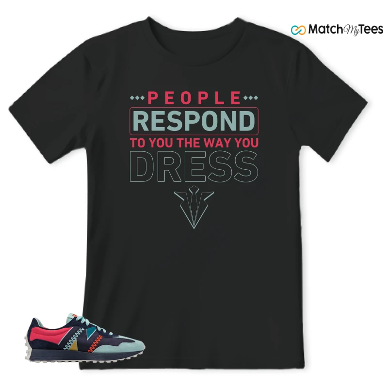 NEW BALANCE 327 PENSOLE SNEAKER Matching Tees T-shirt for Men