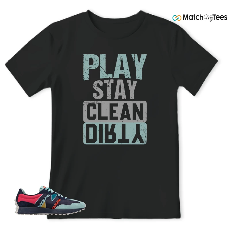 NEW BALANCE 327 PENSOLE SNEAKER Matching Tees t-shirt