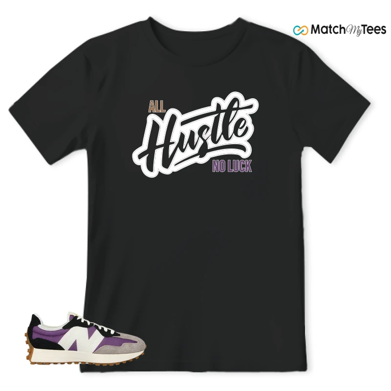 NEW BALANCE 327 PURPLE WHITE (WOMEN'S) SNEAKER Matching Tees t-shirt