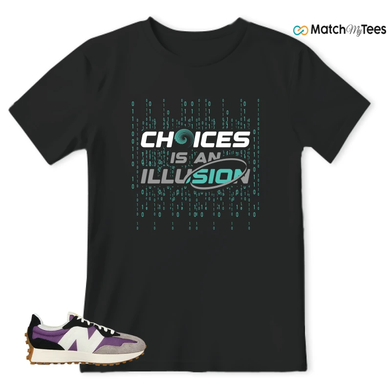 NEW BALANCE 327 PURPLE WHITE (WOMEN'S) SNEAKER Matching Tees T-shirt for Men