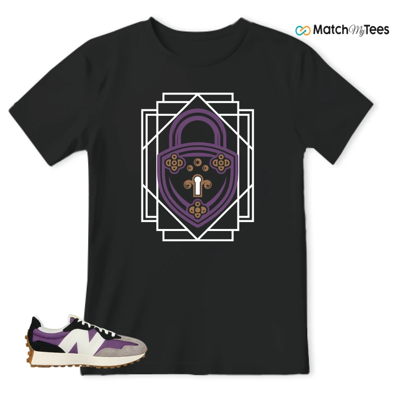 NEW BALANCE 327 PURPLE WHITE (WOMEN'S) SNEAKER Matching Tees t-shirt