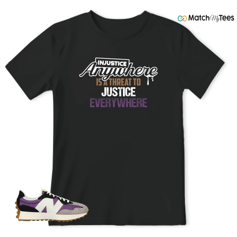 NEW BALANCE 327 PURPLE WHITE (WOMEN'S) SNEAKER Matching Tees t-shirt