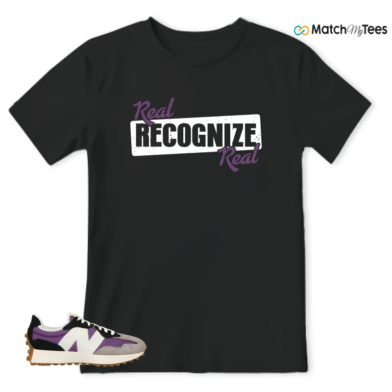 NEW BALANCE 327 PURPLE WHITE (WOMEN'S) SNEAKER Matching Tees T-shirt for Men