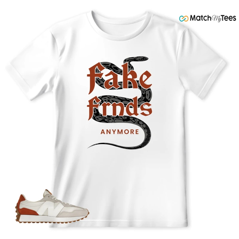 NEW BALANCE 327 SEA SALT RUST OXIDE (WOMEN'S) SNEAKER Matching Tees t-shirt