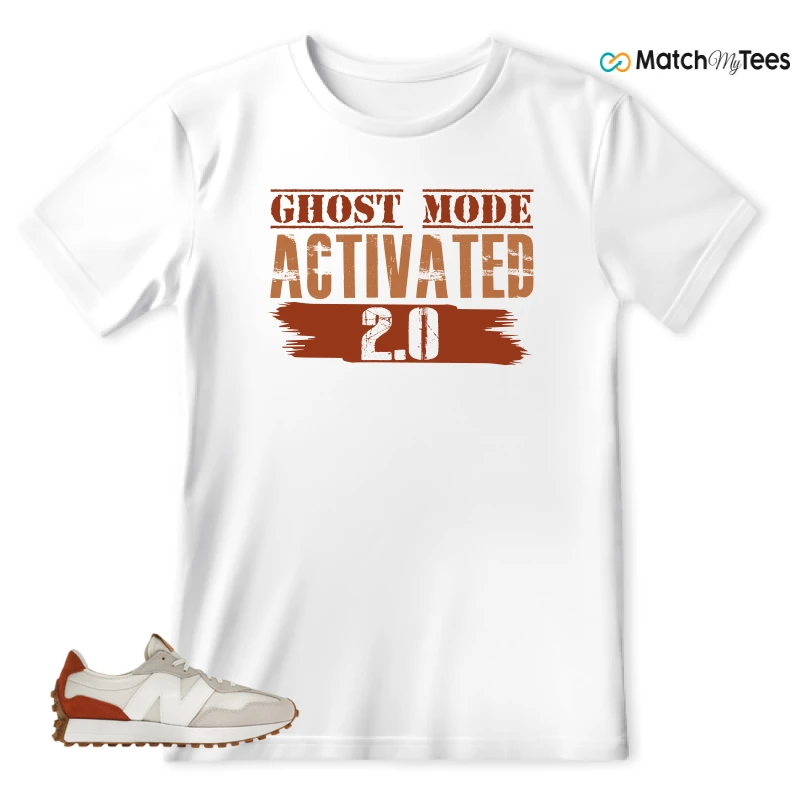 NEW BALANCE 327 SEA SALT RUST OXIDE (WOMEN'S) SNEAKER Matching Tees t-shirt