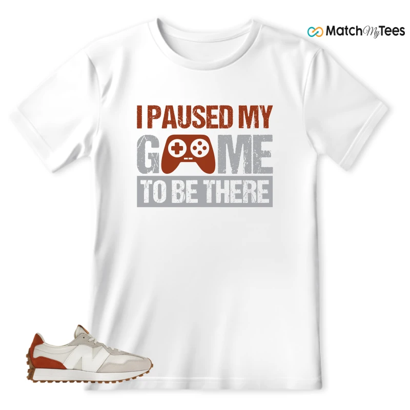 NEW BALANCE 327 SEA SALT RUST OXIDE (WOMEN'S) SNEAKER Matching Tees t-shirt