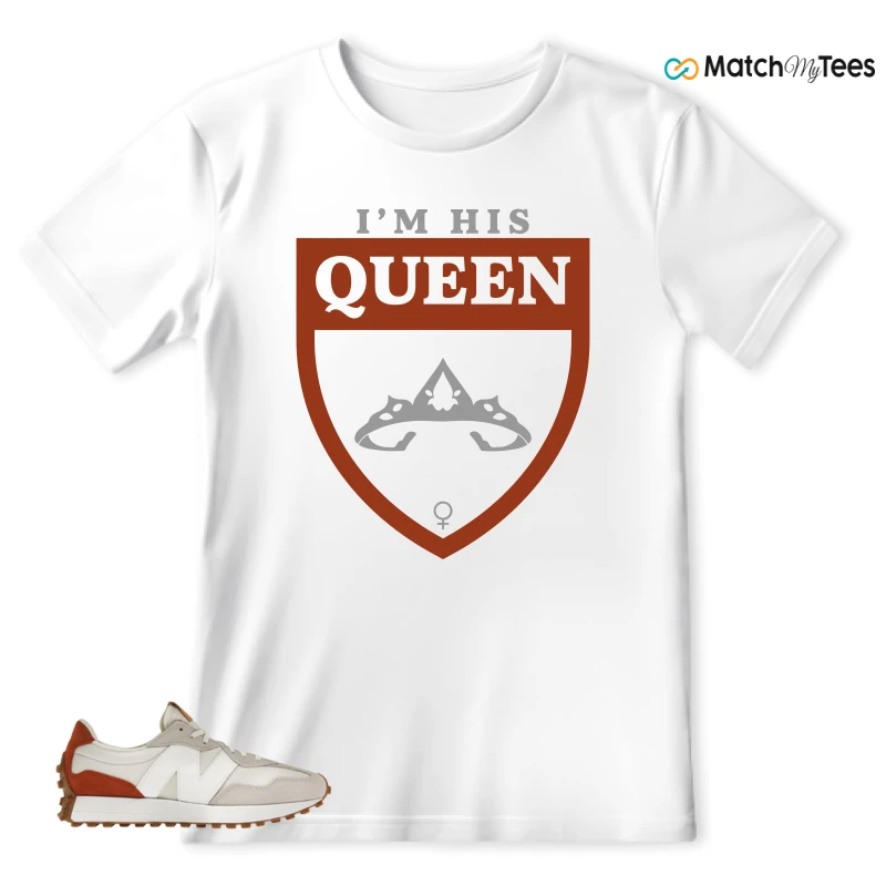 NEW BALANCE 327 SEA SALT RUST OXIDE (WOMEN'S) SNEAKER Matching Tees t-shirt