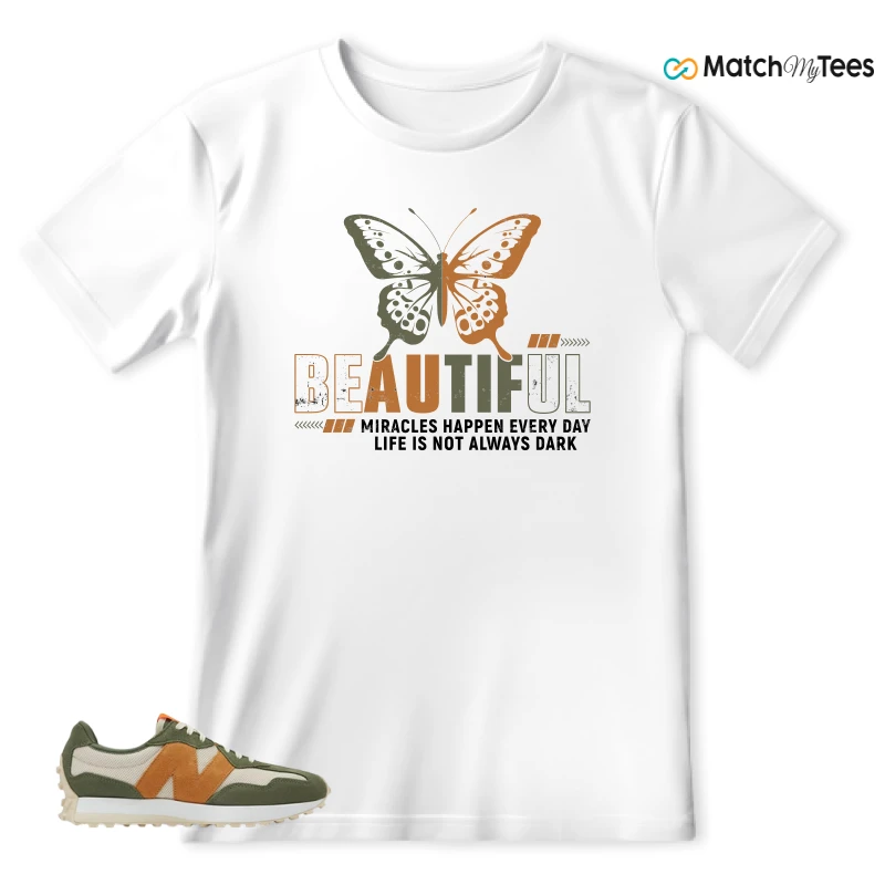 NEW BALANCE 327 TODD SNYDER FARMER'S MARKET WHEAT SNEAKER Matching Tees t-shirt