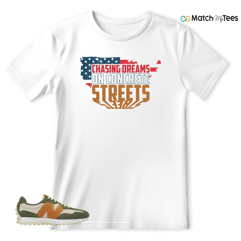 NEW BALANCE 327 TODD SNYDER FARMER'S MARKET WHEAT SNEAKER Matching Tees t-shirt