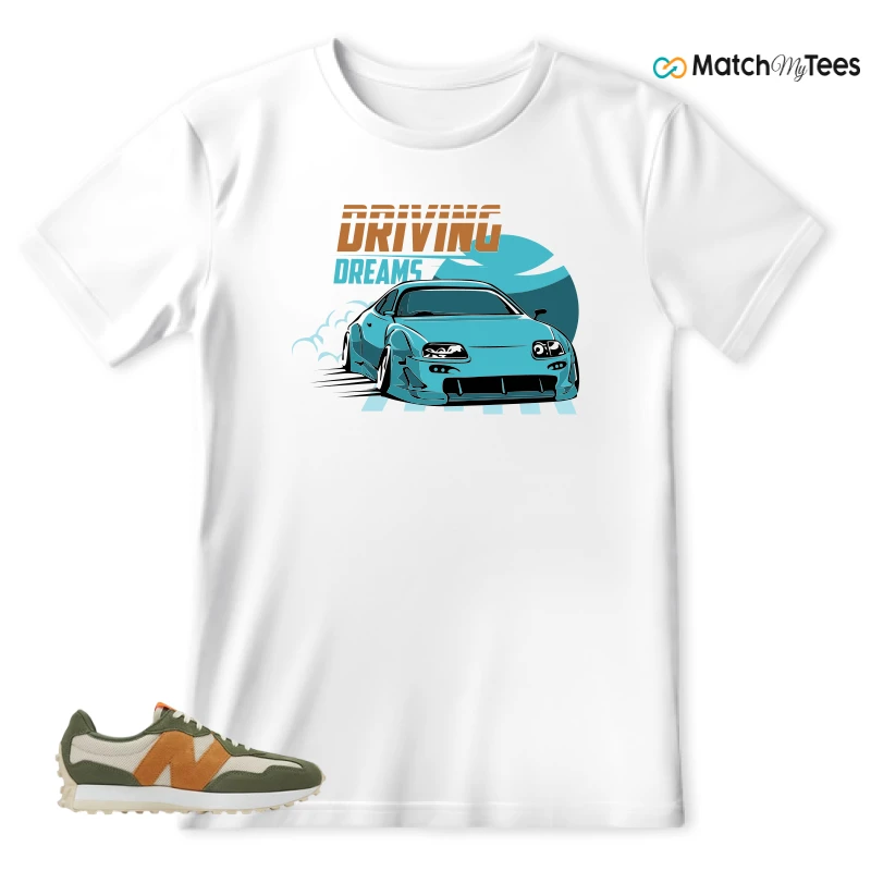 NEW BALANCE 327 TODD SNYDER FARMER'S MARKET WHEAT SNEAKER Matching Tees t-shirt
