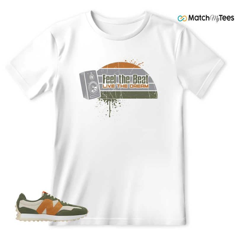 NEW BALANCE 327 TODD SNYDER FARMER'S MARKET WHEAT SNEAKER Matching Tees t-shirt