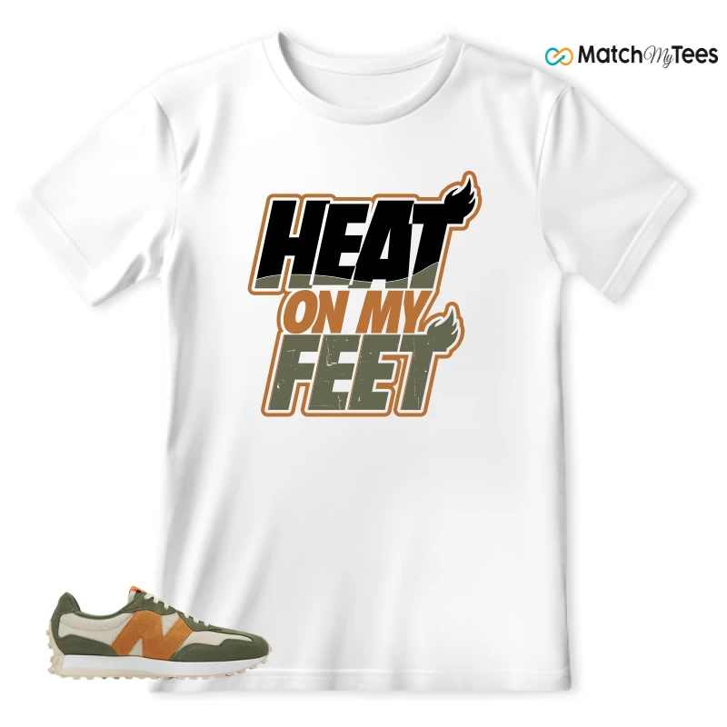 NEW BALANCE 327 TODD SNYDER FARMER'S MARKET WHEAT SNEAKER Matching Tees t-shirt