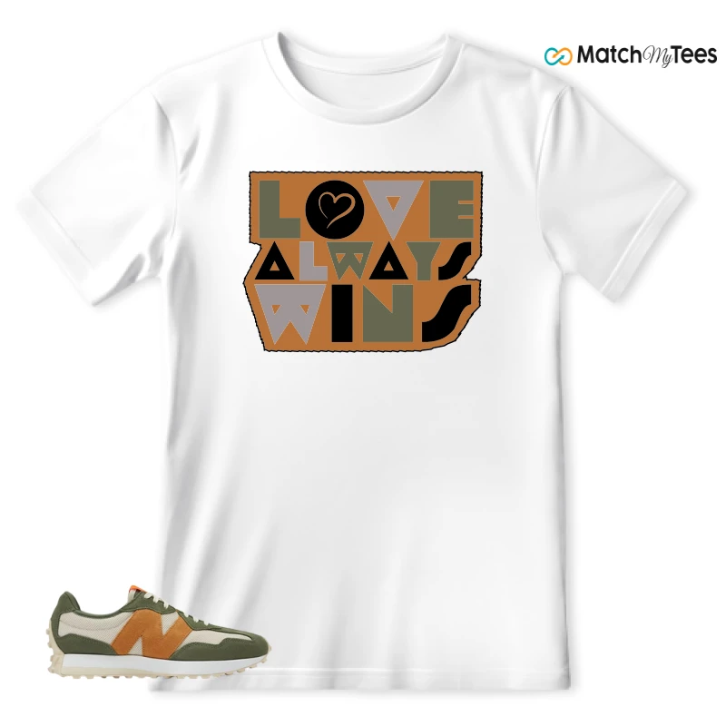 NEW BALANCE 327 TODD SNYDER FARMER'S MARKET WHEAT SNEAKER Matching Tees t-shirt