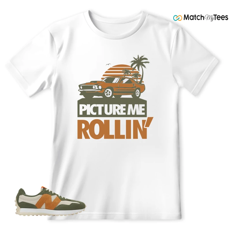 NEW BALANCE 327 TODD SNYDER FARMER'S MARKET WHEAT SNEAKER Matching Tees t-shirt