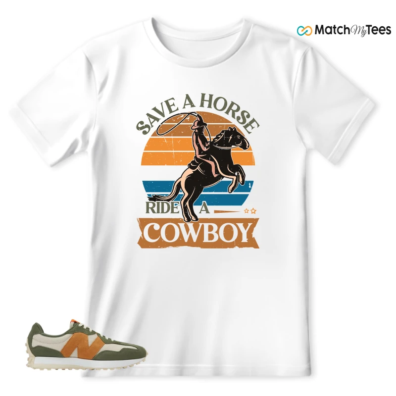 NEW BALANCE 327 TODD SNYDER FARMER'S MARKET WHEAT SNEAKER Matching Tees t-shirt