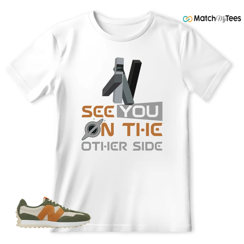 NEW BALANCE 327 TODD SNYDER FARMER'S MARKET WHEAT SNEAKER Matching Tees t-shirt