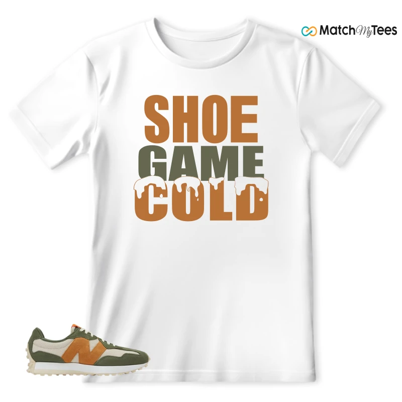 NEW BALANCE 327 TODD SNYDER FARMER'S MARKET WHEAT SNEAKER Matching Tees t-shirt