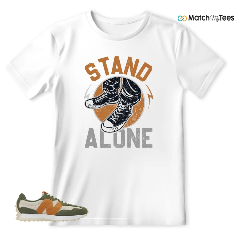 NEW BALANCE 327 TODD SNYDER FARMER'S MARKET WHEAT SNEAKER Matching Tees t-shirt