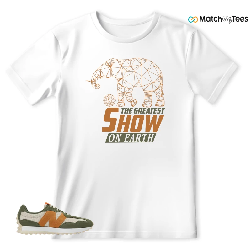 NEW BALANCE 327 TODD SNYDER FARMER'S MARKET WHEAT SNEAKER Matching Tees t-shirt