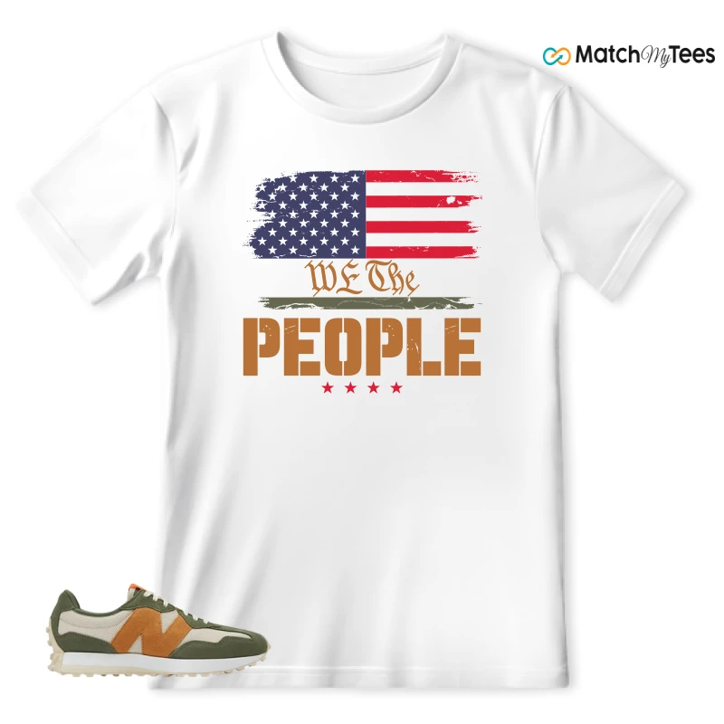 NEW BALANCE 327 TODD SNYDER FARMER'S MARKET WHEAT SNEAKER Matching Tees t-shirt