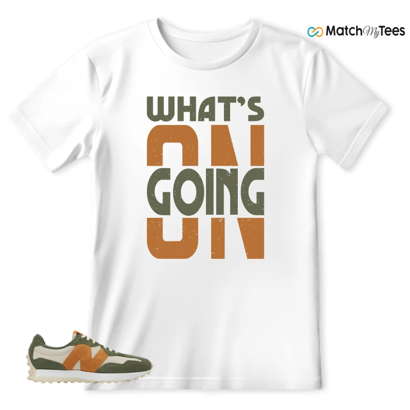 NEW BALANCE 327 TODD SNYDER FARMER'S MARKET WHEAT SNEAKER Matching Tees t-shirt