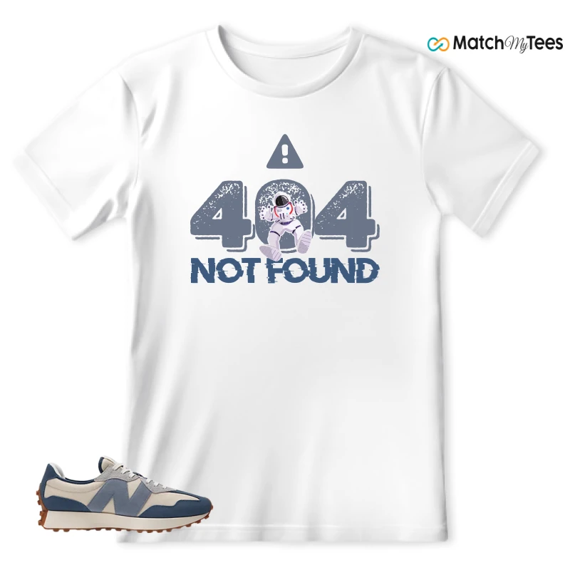 NEW BALANCE 327 VINTAGE INDIGO ARCTIC GREY SNEAKER Matching Tees t-shirt