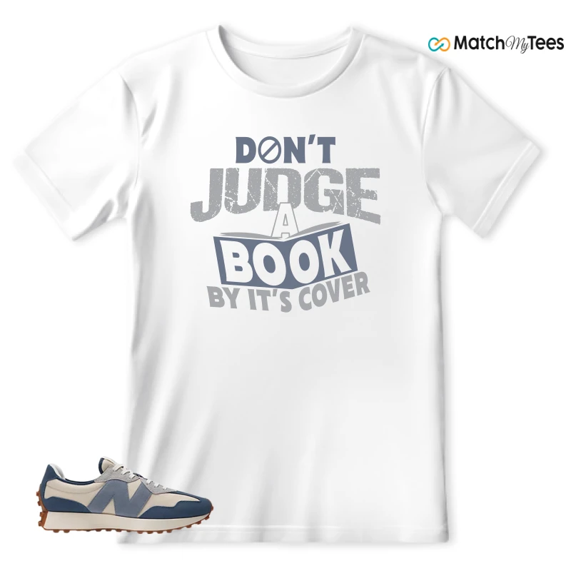 NEW BALANCE 327 VINTAGE INDIGO ARCTIC GREY SNEAKER Matching Tees t-shirt