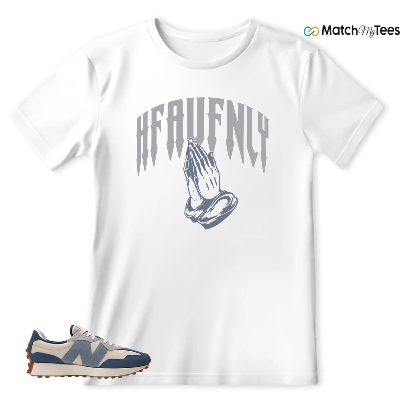NEW BALANCE 327 VINTAGE INDIGO ARCTIC GREY SNEAKER Matching Tees T-shirt for Men