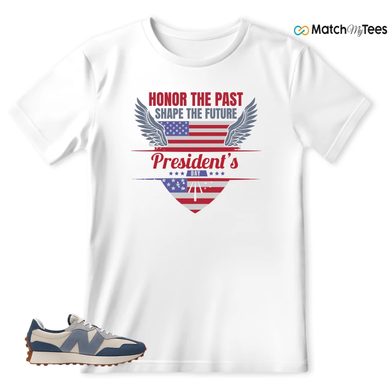 NEW BALANCE 327 VINTAGE INDIGO ARCTIC GREY SNEAKER Matching Tees t-shirt