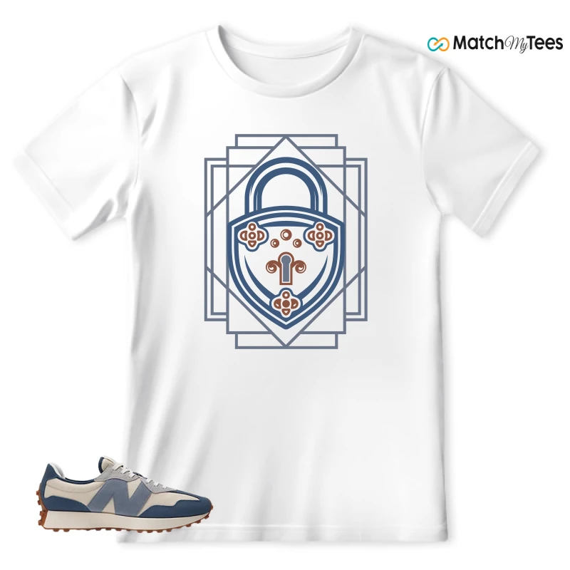 NEW BALANCE 327 VINTAGE INDIGO ARCTIC GREY SNEAKER Matching Tees t-shirt