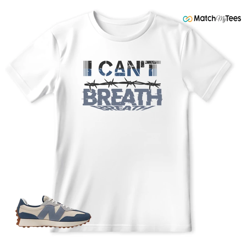 NEW BALANCE 327 VINTAGE INDIGO ARCTIC GREY SNEAKER Matching Tees t-shirt