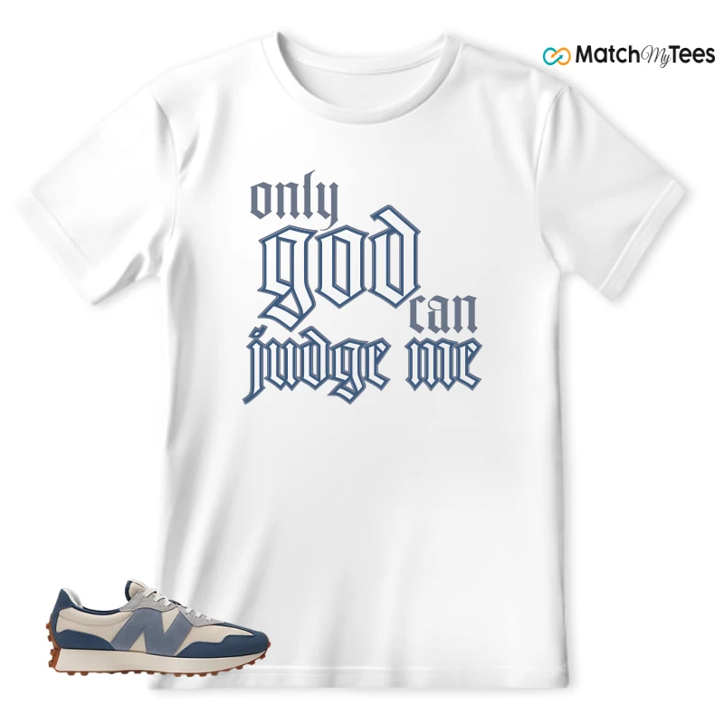 NEW BALANCE 327 VINTAGE INDIGO ARCTIC GREY SNEAKER Matching Tees t-shirt