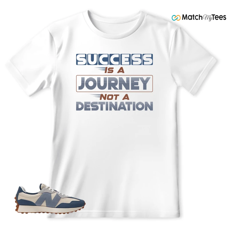 NEW BALANCE 327 VINTAGE INDIGO ARCTIC GREY SNEAKER Matching Tees t-shirt