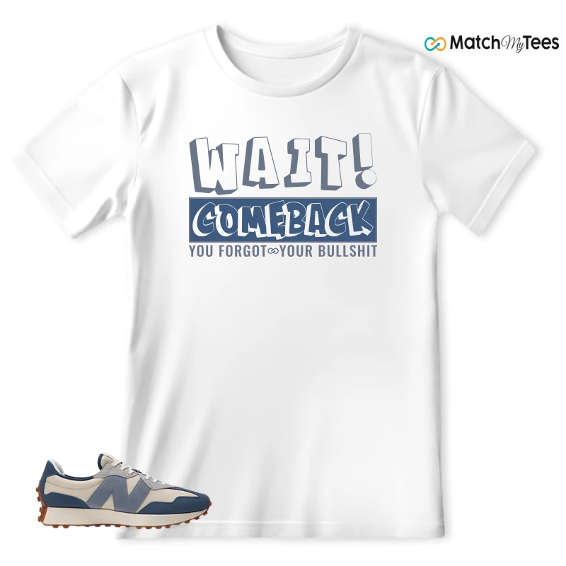 NEW BALANCE 327 VINTAGE INDIGO ARCTIC GREY SNEAKER Matching Tees t-shirt