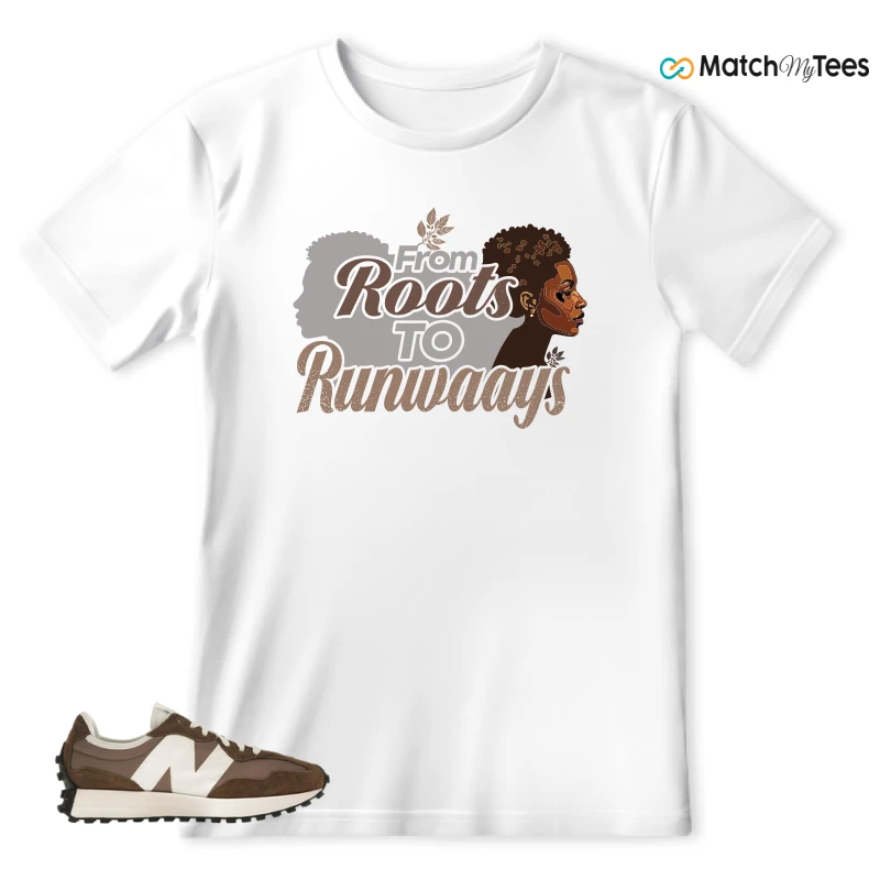 NEW BALANCE 327 YOUR ID X LAMEN SNEAKER Matching Tees t-shirt
