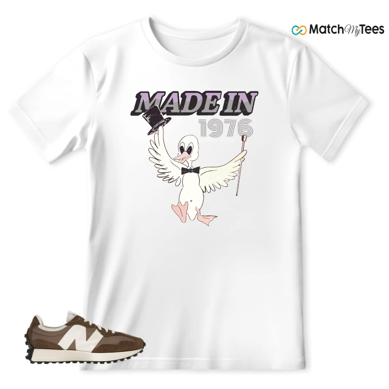 NEW BALANCE 327 YOUR ID X LAMEN SNEAKER Matching Tees t-shirt