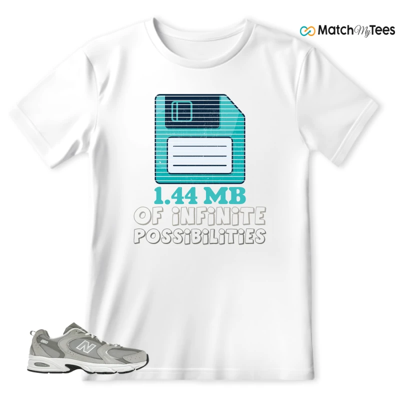 NEW BALANCE 530 RAINCLOUD SNEAKER Matching Tees t-shirt