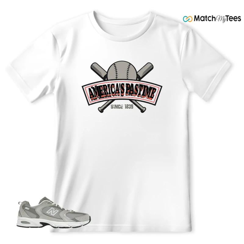 NEW BALANCE 530 RAINCLOUD SNEAKER Matching Tees t-shirt